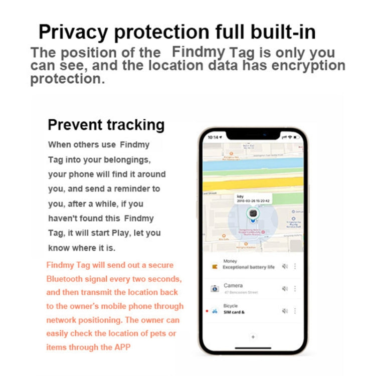 Findmy Tag Special Shape Smart Bluetooth Anti- lost Alarm Locator Tracker, Special Shape (Black), Special Shape (White) Findmy Tag Special Shape Smart Bluetooth Anti- lost Alarm Locator Tracker, Special Shape (Black), Special Shape (White)